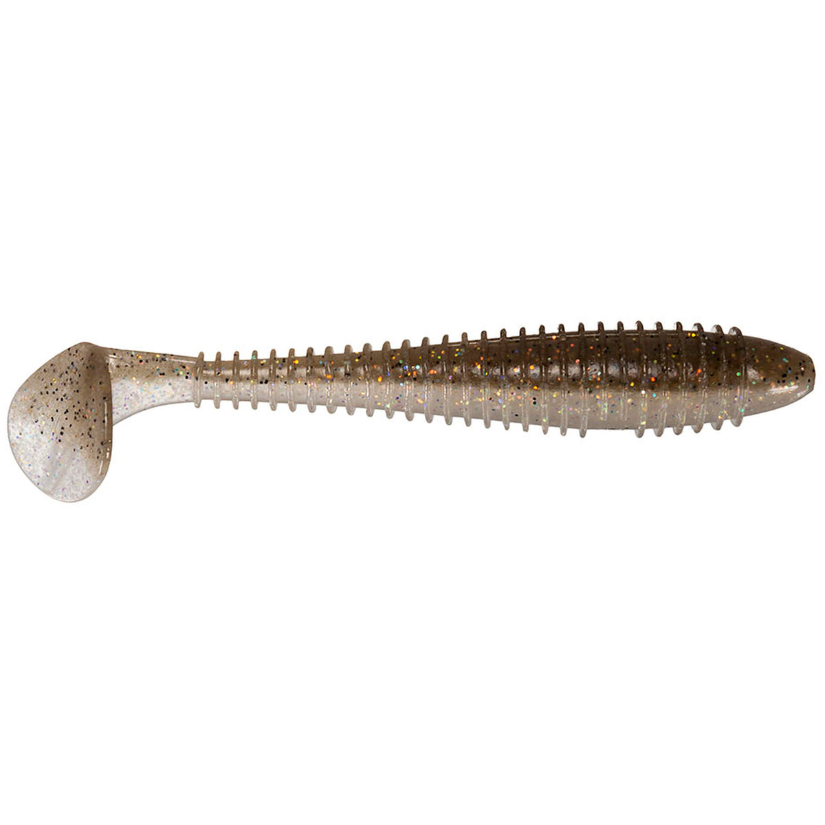 KT- Fat Swing Impact 3.3 Rainbow Shad, 3.3, 7pk