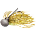 KT- Tungsten M2 Football Jig 3/8oz. Green Pumpkin Chart.,3/8