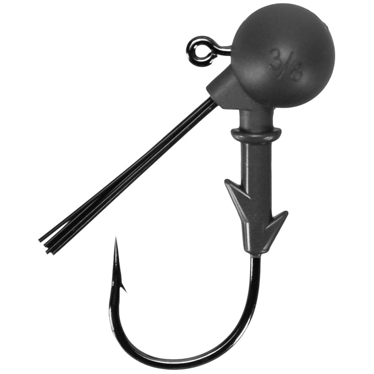 KT- Super Football 3/8oz. 2/0 hook, 3/8oz., 3pk