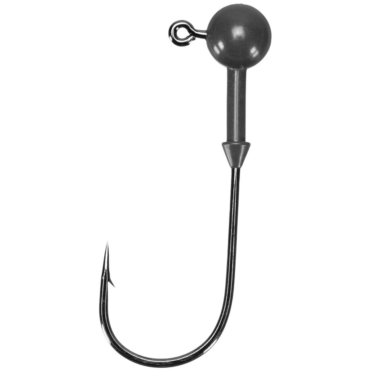 Tungsten Super Round Jig Head #3/0 – 1/8 oz (3/pk)