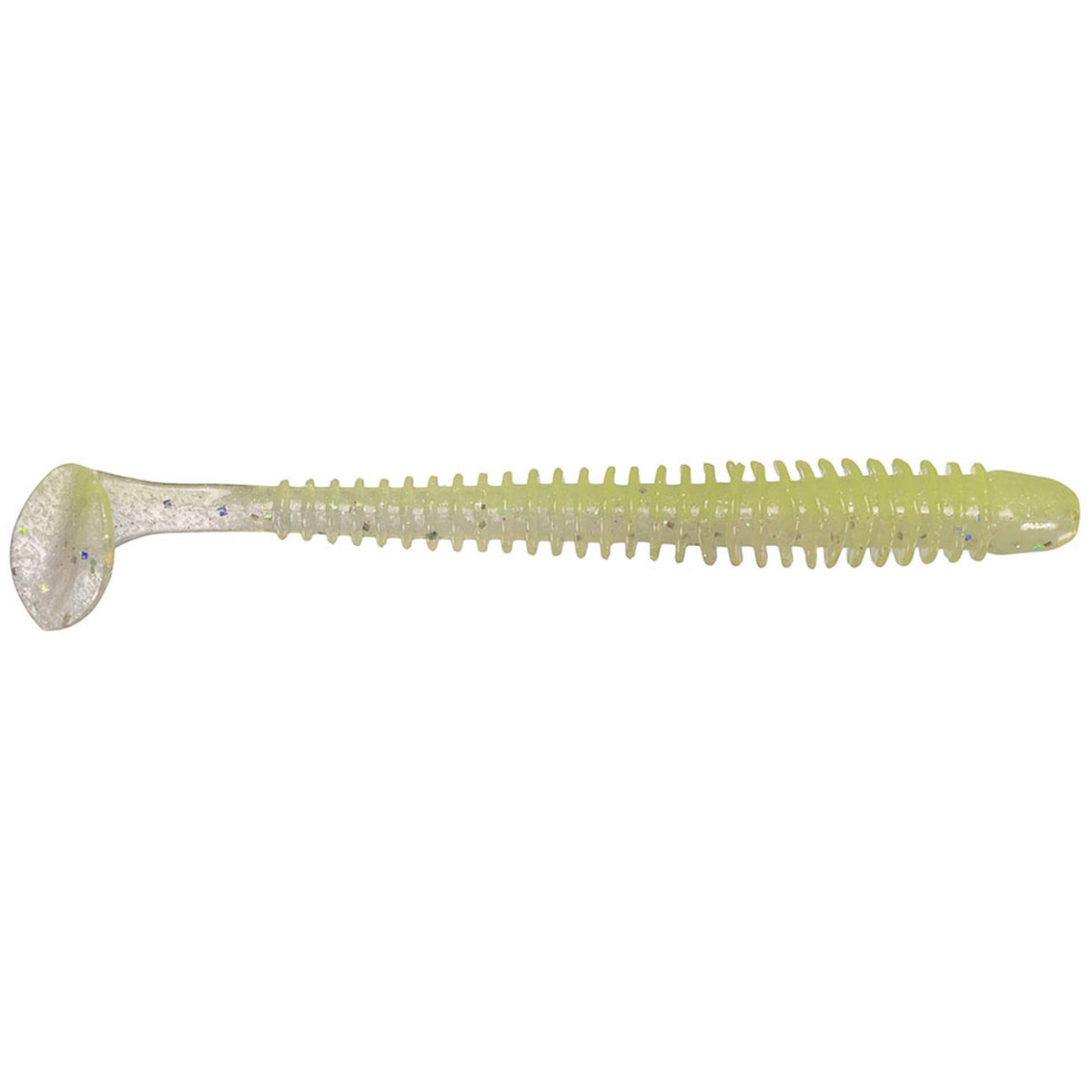 KT- Swing Impact 3.5 Chartreuse Shad 3.5, 8pk